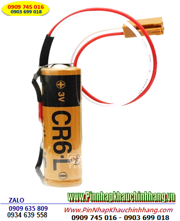 FUJI CR6.L, Pin nuôi nguồn PLC FUJI CR6.L lithium 3v AA2300mAh (Japan)